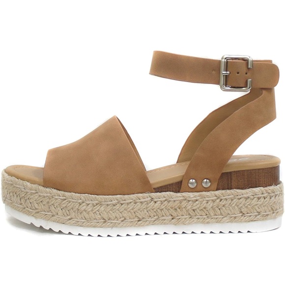 5 for $25 item 🪩 Boho Wedge Platform Espadrilles Sandals - Picture 1 of 11